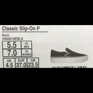 Classic Slip On Vans